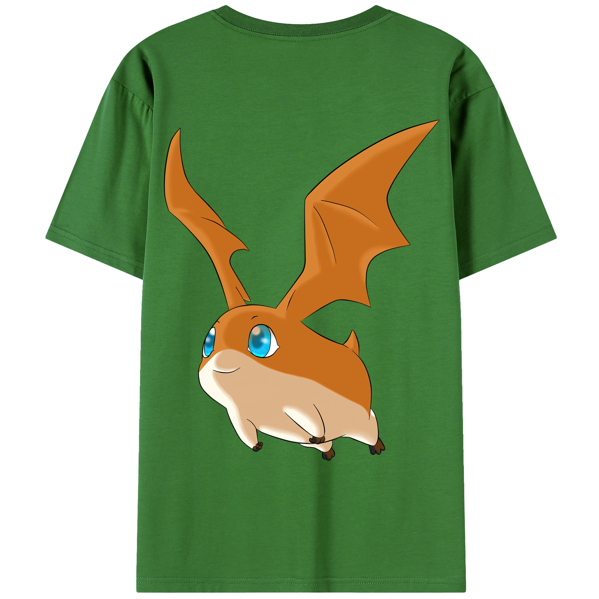 （画像用） Digimon デジタルモンスター/デジモン レディース半袖Tシャツ(バックプリント)